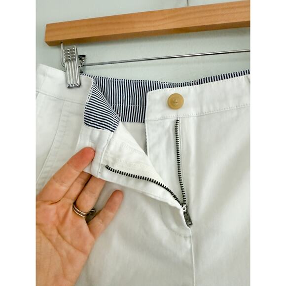 J.Crew | NWT 4" heritage chino short in White | Sz 0 - Picture 5 of 10